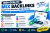 I Will Build 1000 High Quality Mixed Backlinks for SEO and Website Ranking