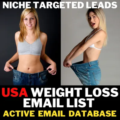 Give You 600,000 USA Weight Loss Email Leads Targeted Health and Fitness Consumers