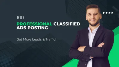 100 Professional Classified Ads Posting – Get More Leads & Traffic!